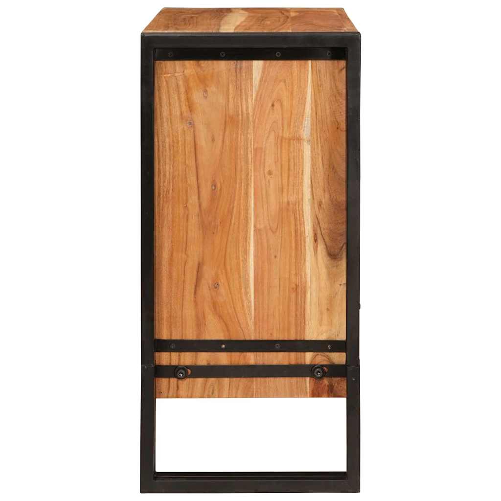 Sideboard Braun 66 x 33 x 70 cm Akazie Massivholz